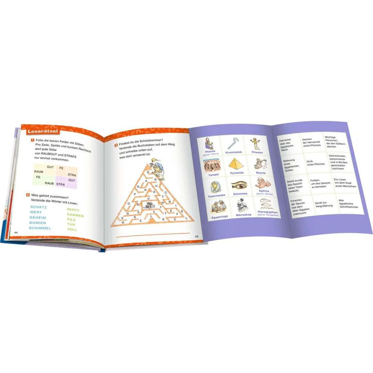 Ravensburger Wieso? Weshalb? Warum? Erstleser, Band 9: Das alte Ägypten