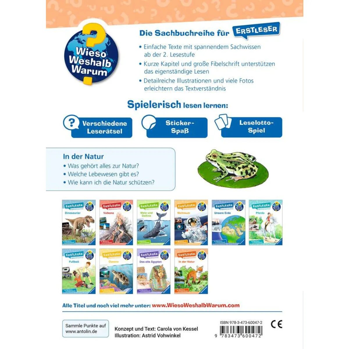 Ravensburger Wieso? Weshalb? Warum? Erstleser, Band 10: In der Natur