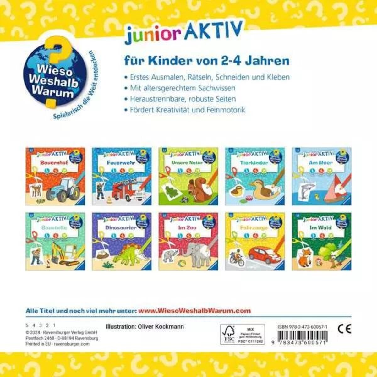 Ravensburger Wieso? Weshalb? Warum? junior AKTIV: Fahrzeuge
