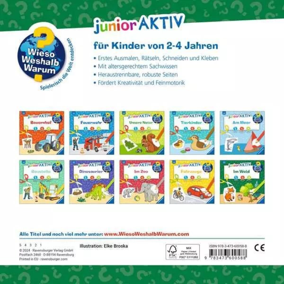 Ravensburger Wieso? Weshalb? Warum? junior AKTIV: Im Wald