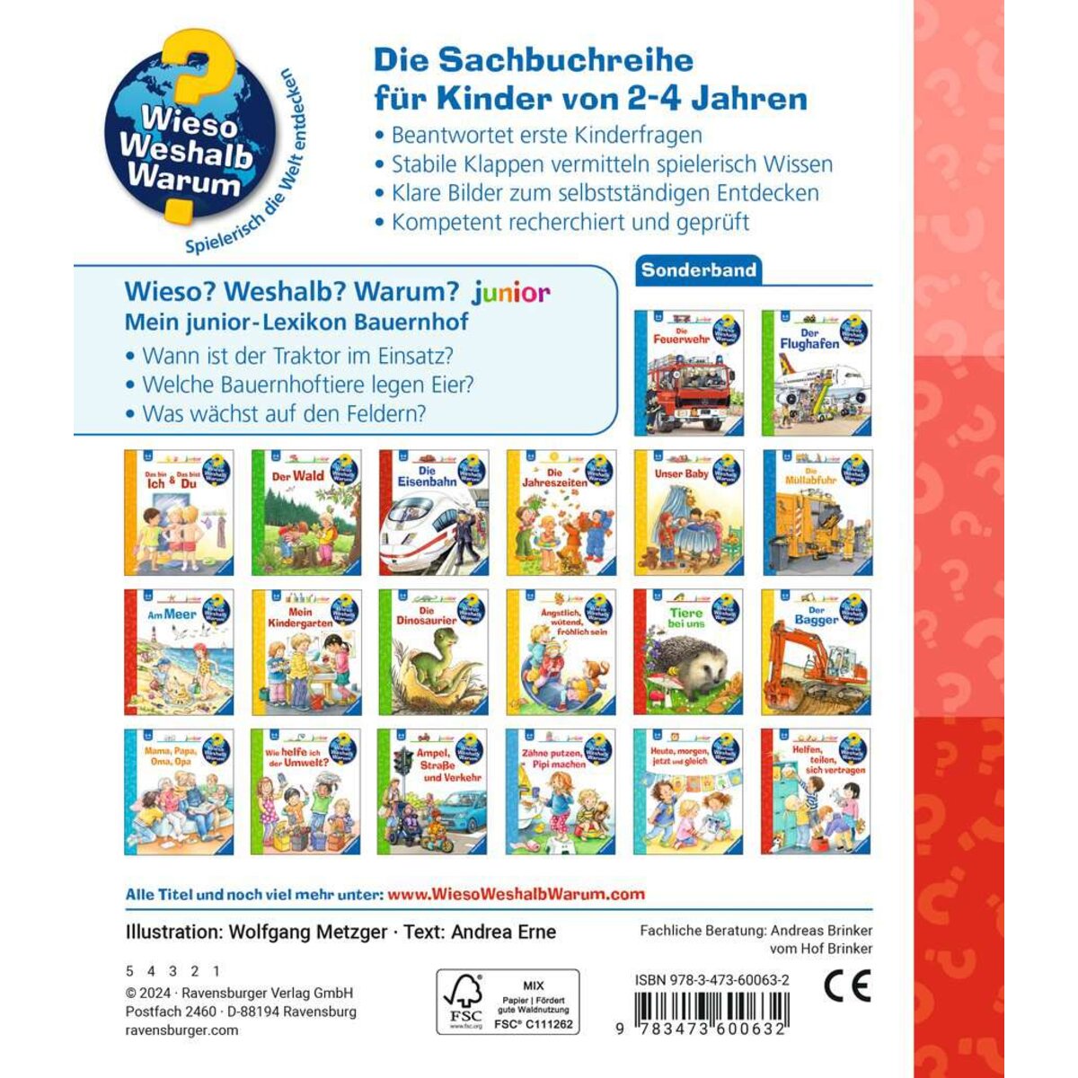 Ravensburger Wieso? Weshalb? Warum? Mein junior-Lexikon: Bauernhof