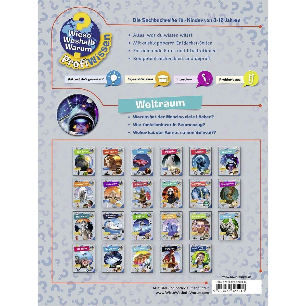 Ravensburger Wieso? Weshalb? Warum? ProfiWissen, Band 6: Weltraum