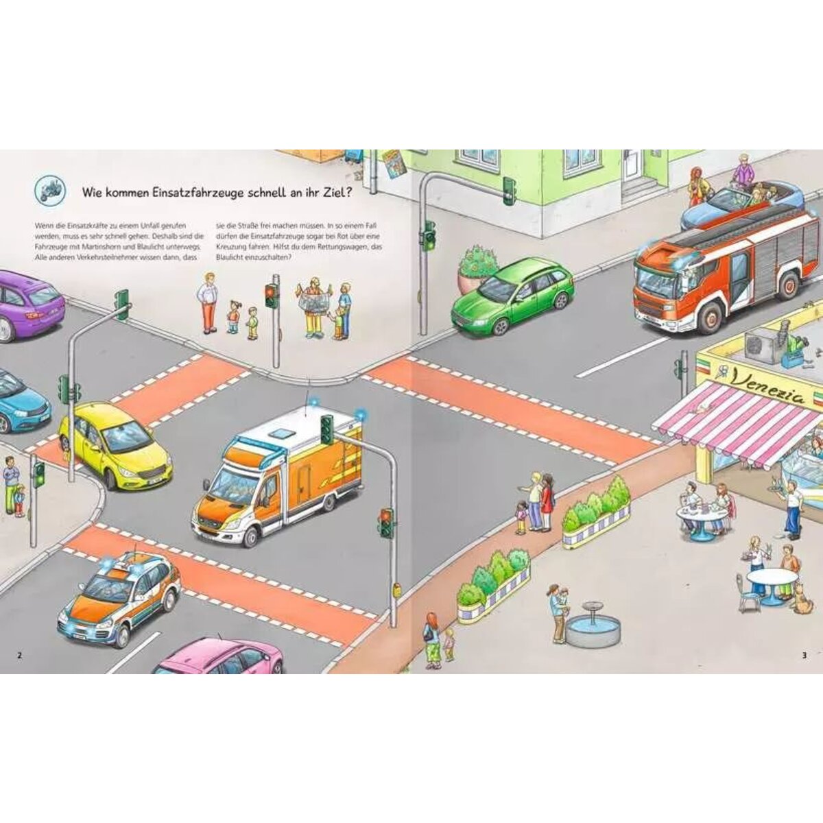 Ravensburger Wieso? Weshalb? Warum? Stickerheft: Einsatzfahrzeuge