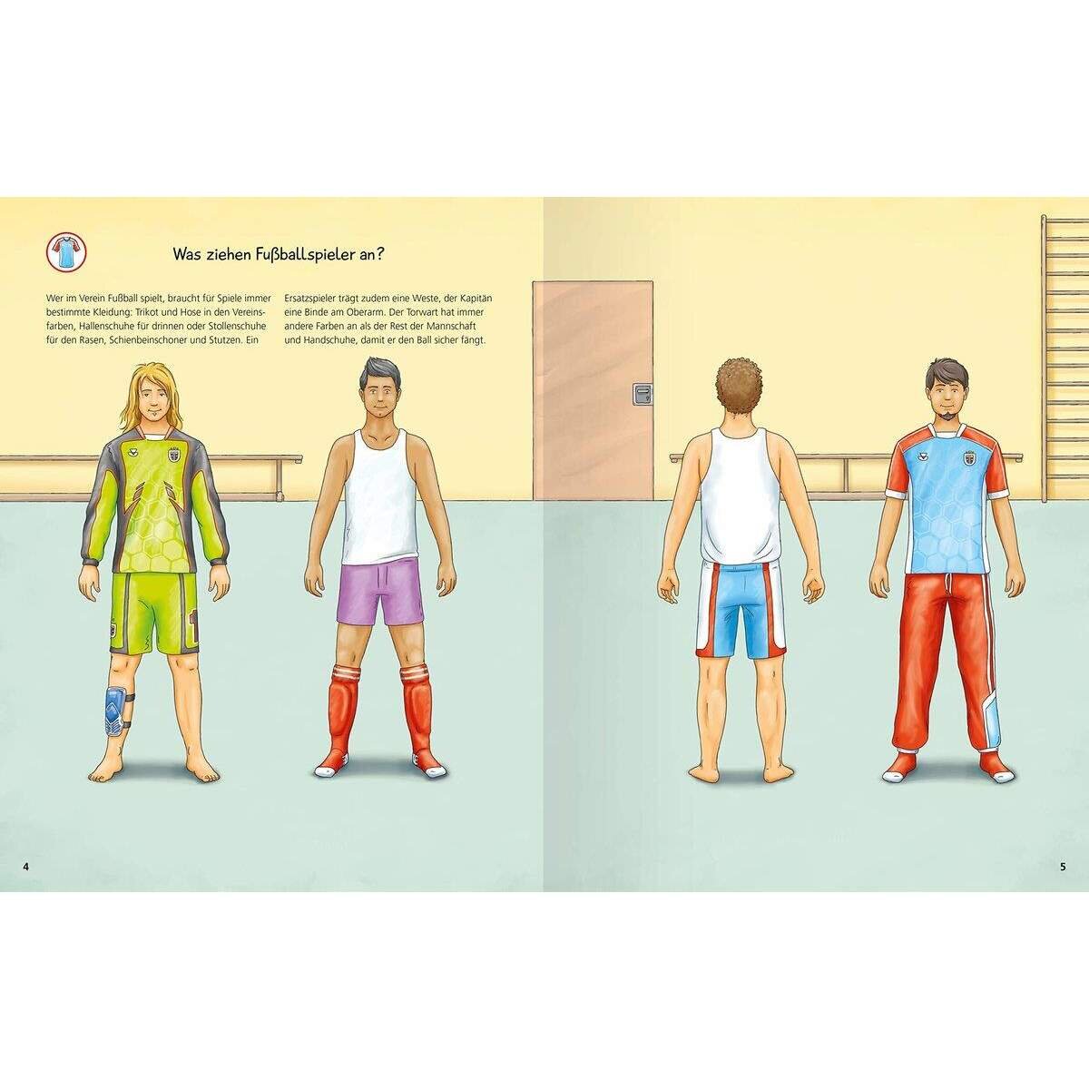 Ravensburger Wieso? Weshalb? Warum? Stickerheft - Fußball