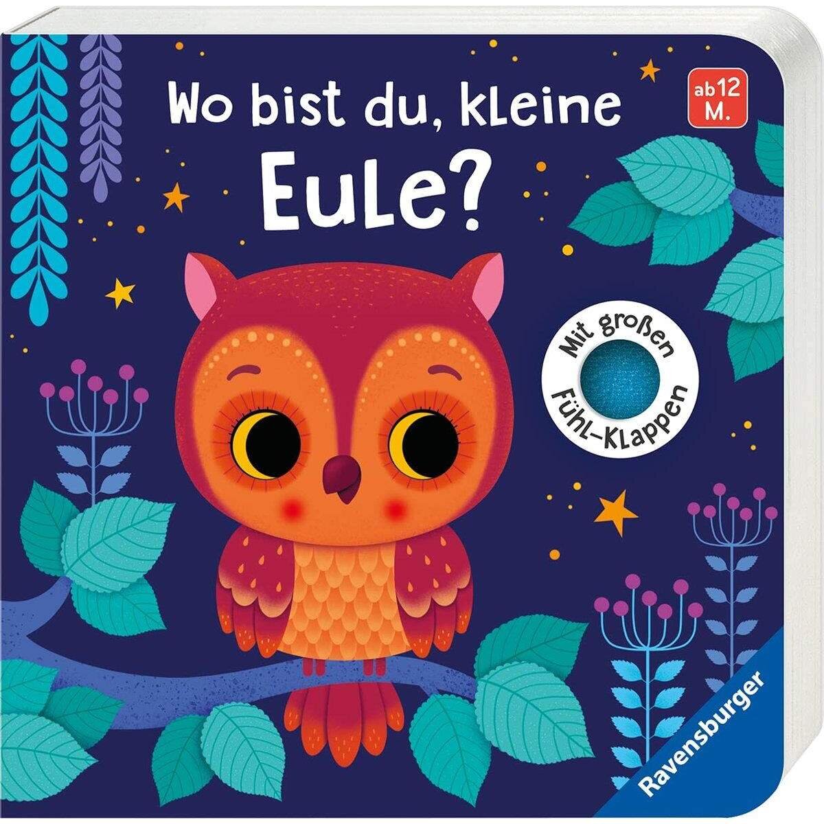 Ravensburger Wo bist du, kleine Eule? Mit großen Fühlklappen