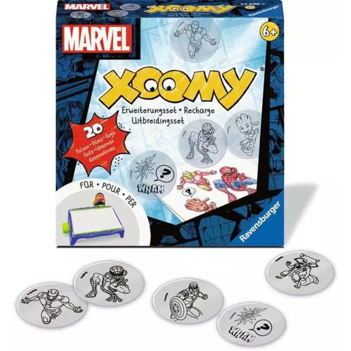 Ravensburger Xoomy Refill Marvel [Erweiterungs-Set)