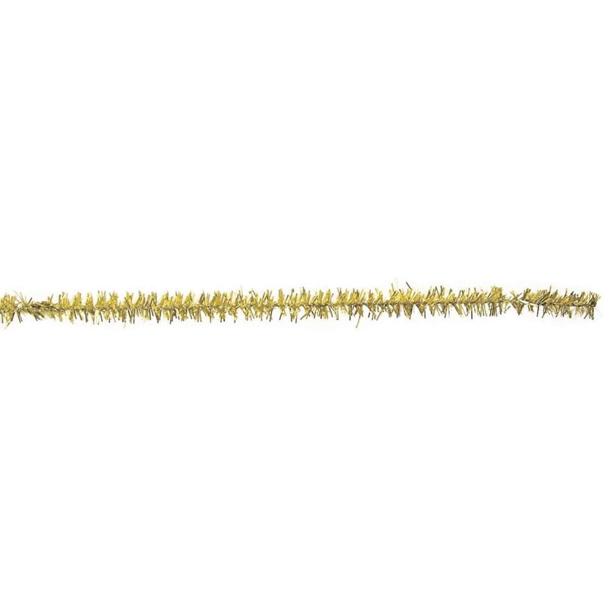 Rayher Hobby Glimmer-Chenilledraht gold, 50cm, 10 Stück