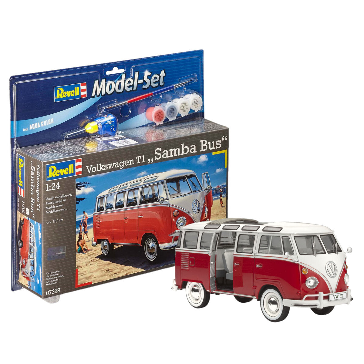 Revell 67399 - Model Set VW T1 Samba Bus