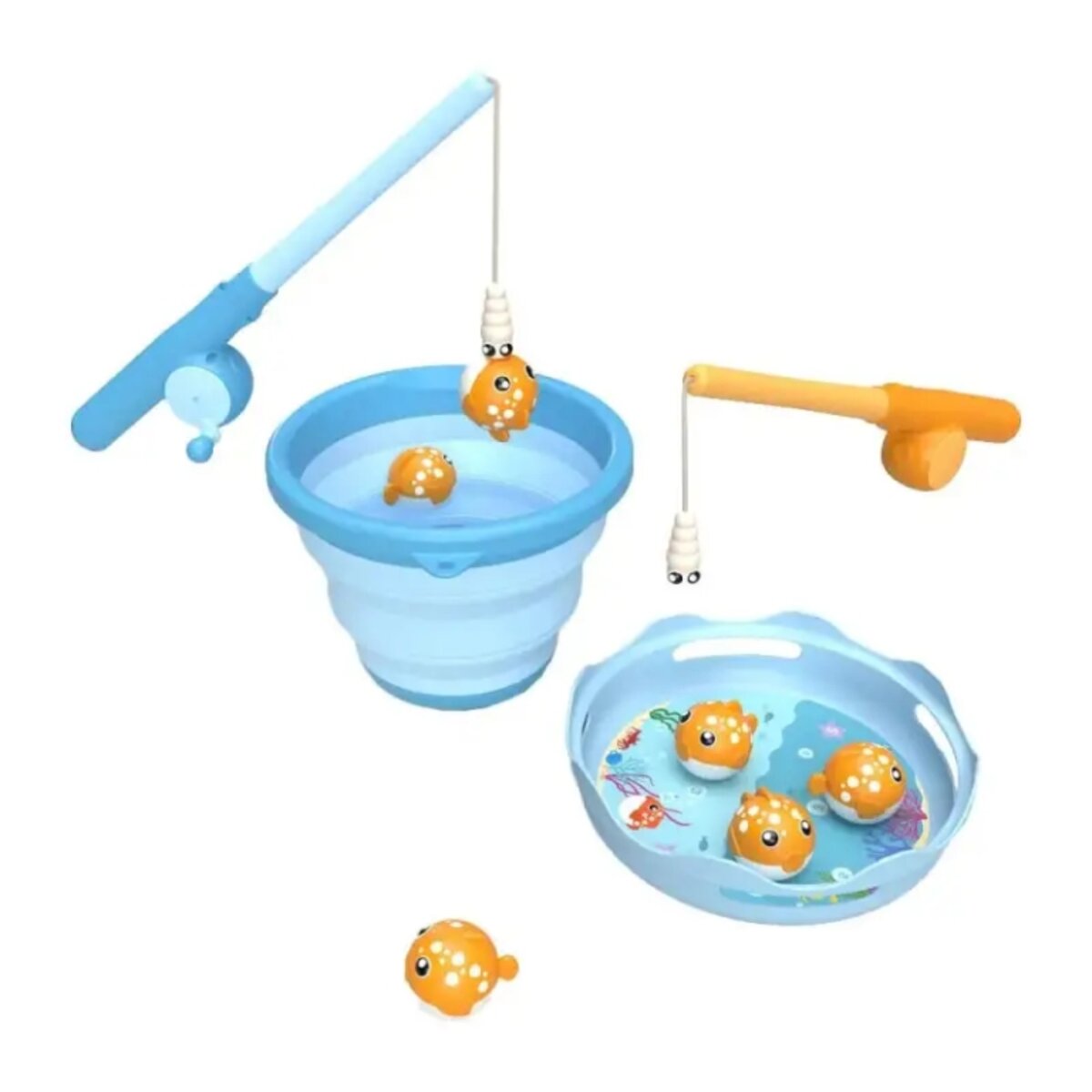 Schildkröt Angelspiel - Magnetisches Spiel für 2 Spieler