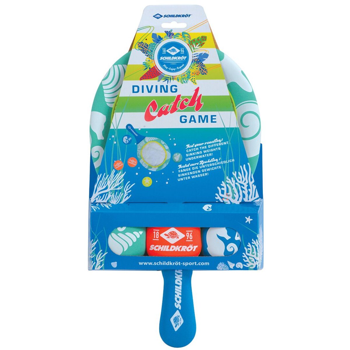 Schildkröt Neopren Diving Game Catch Tropical