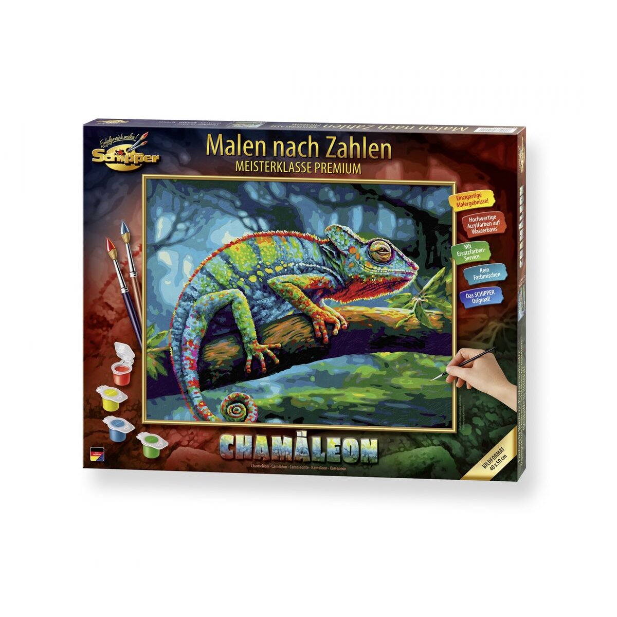 Schipper Malen nach Zahlen - Chamäleon