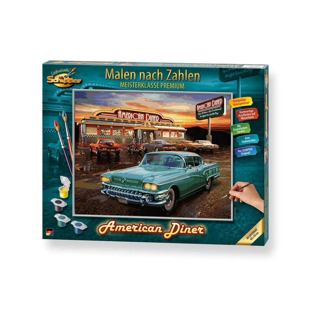 Schipper Malen nach Zahlen - American Diner