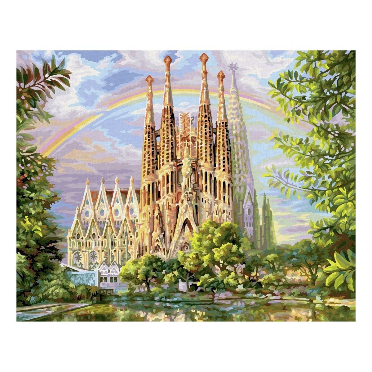 Schipper Malen nach Zahlen - Sagrada Familia