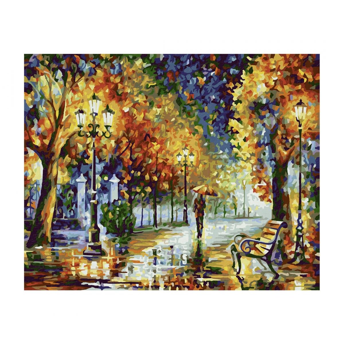 Schipper Malen nach Zahlen - Spaziergang im Herbst