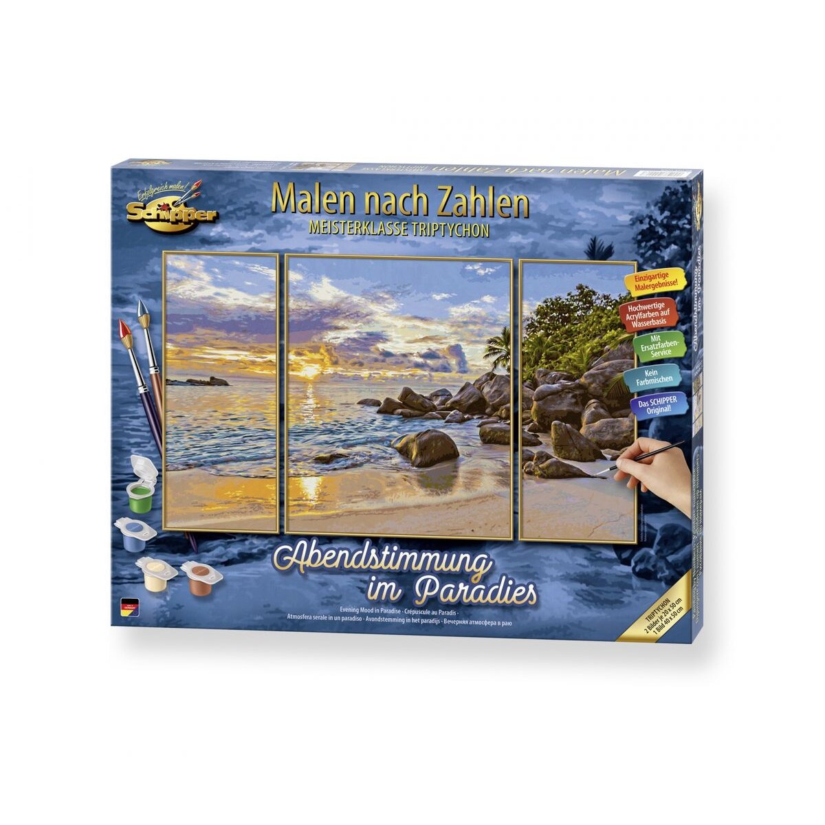 Schipper Malen nach Zahlen - Abendstimmung im Paradies