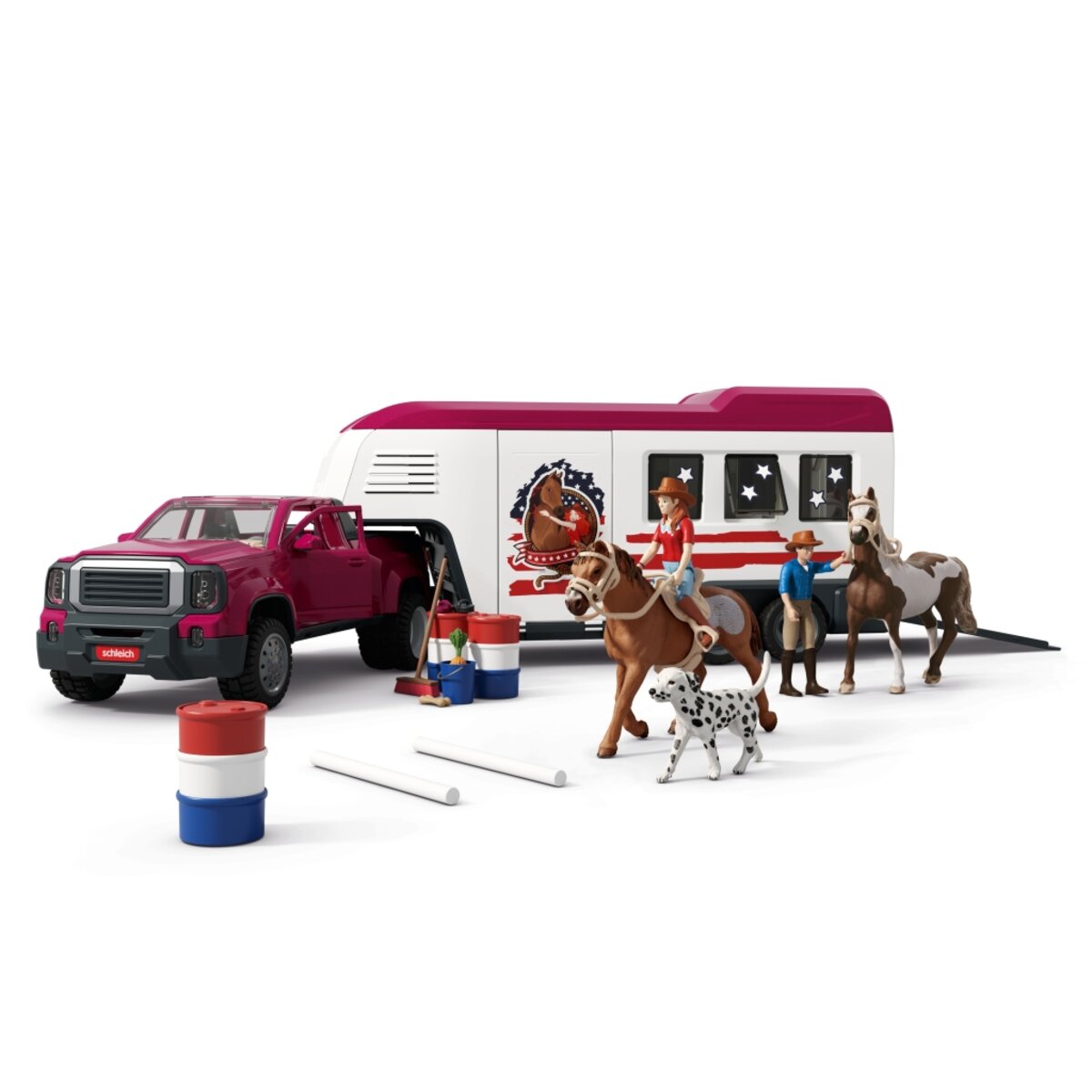 schleich® HORSE CLUB Lakeside Truck mit Anhänger