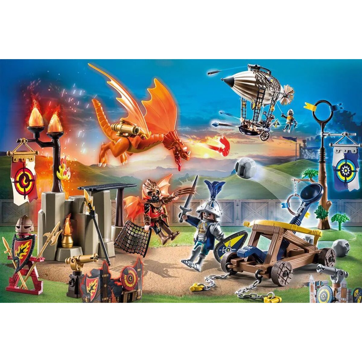 Schmidt Spiele Kinderpuzzle Playmobil®: Novelmore - Der Turnierplatz, 100 Teile