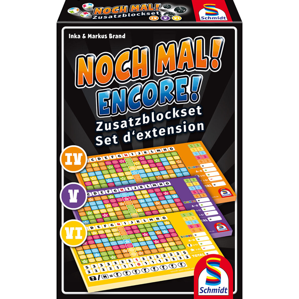 Schmidt Spiele Noch Mal! – Zusatzblöcke (Nr. IV, V, VI) 3er Pack