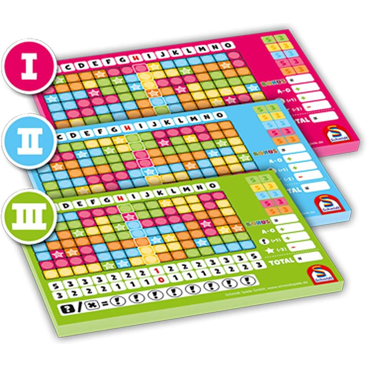 Schmidt Spiele Noch Mal Zusatzblöcke Nr. I, II, III