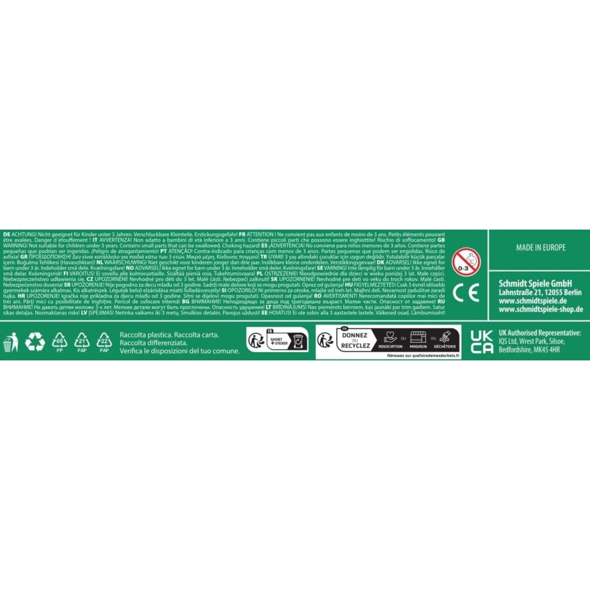 Schmidt Spiele Puzzle - Weltraummission, 200 Teile, Eco-Friendly Gras Kinderpuzzle