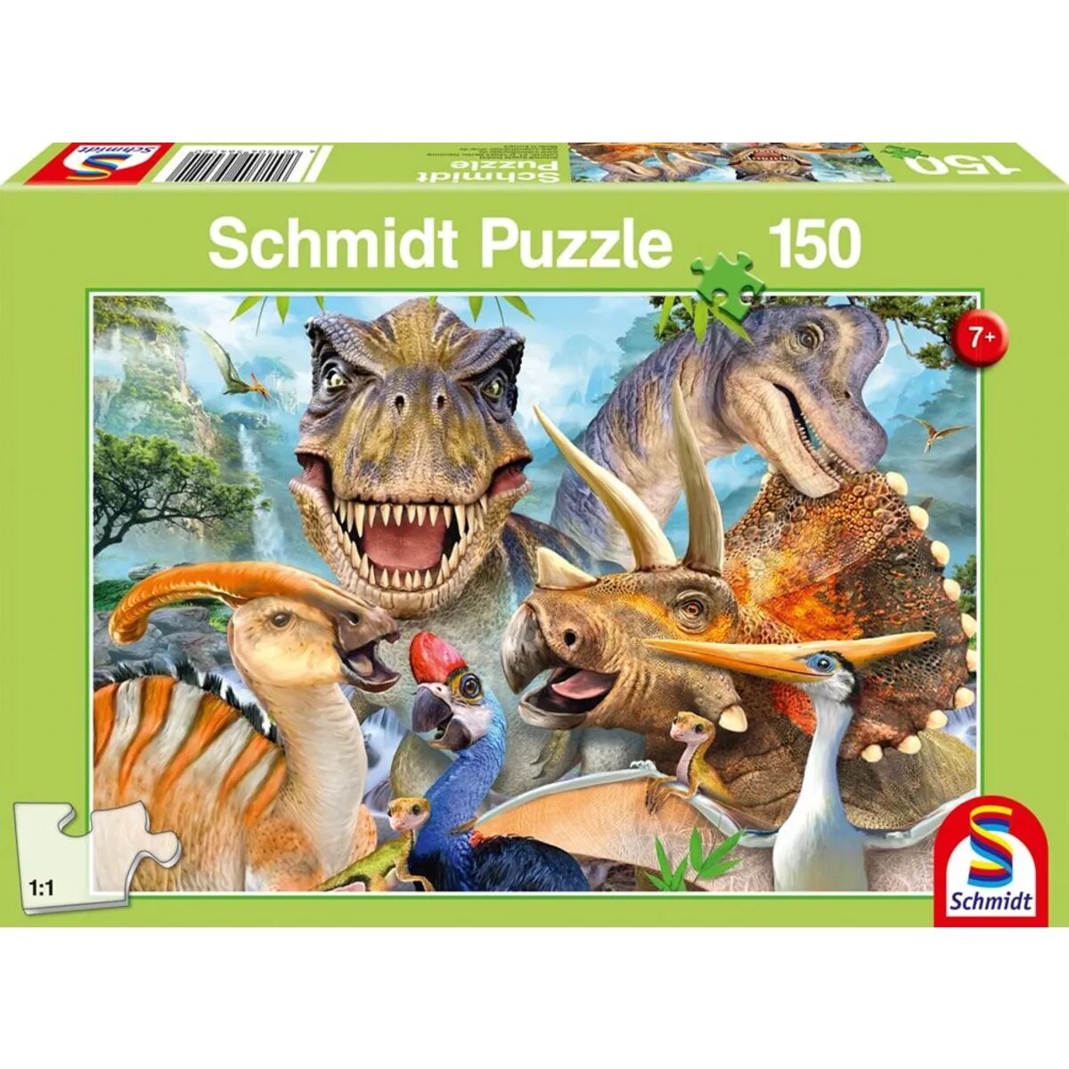 Schmidt Spiele Puzzle - Dinotopia, 150 Teile