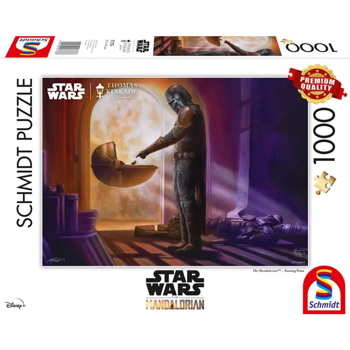 Schmidt Spiele Puzzle - Lucas Film, The Mandalorian, Turning point