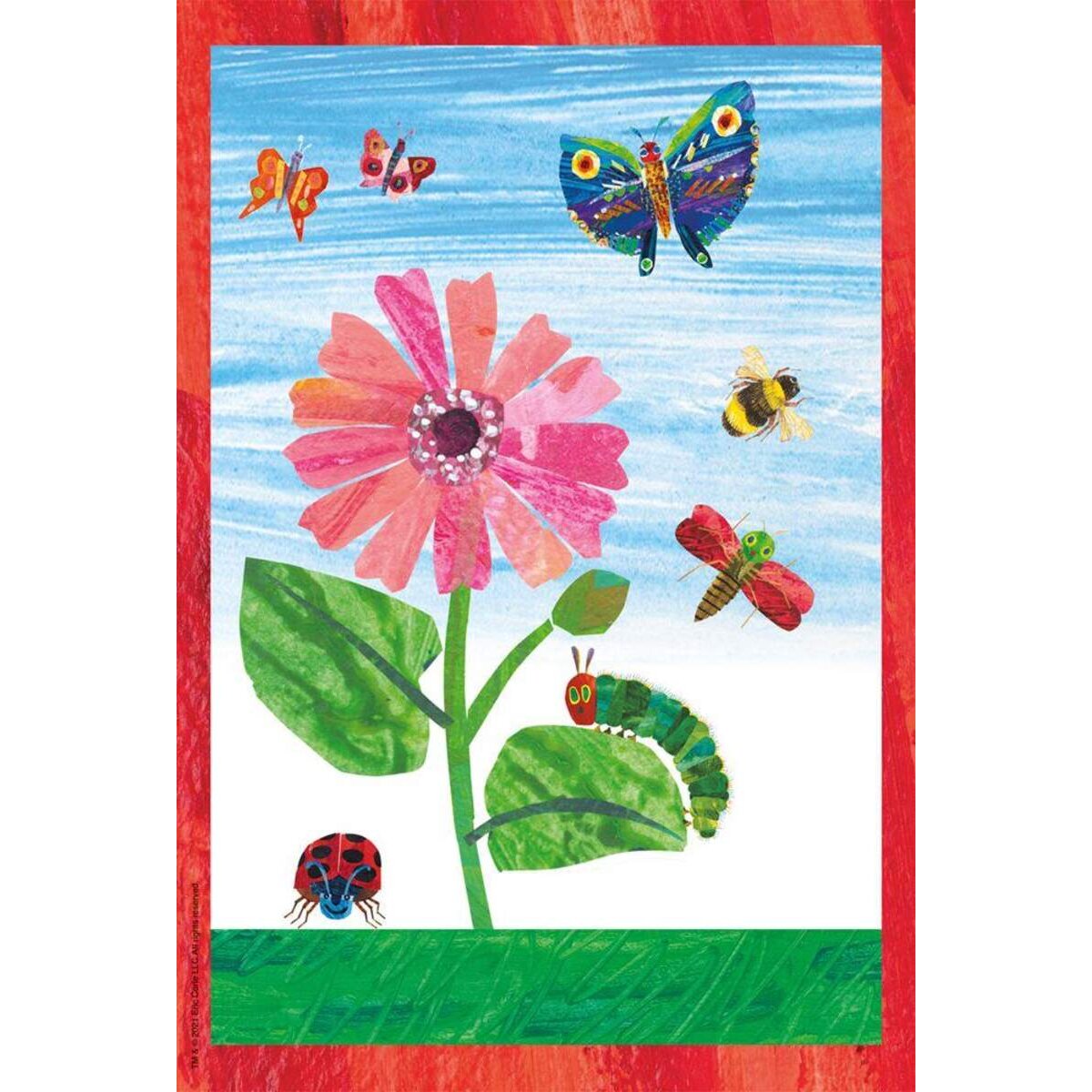 Schmidt Spiele Puzzle - Die Welt der kleinen Raupe Nimmersatt, 3x48 Teile