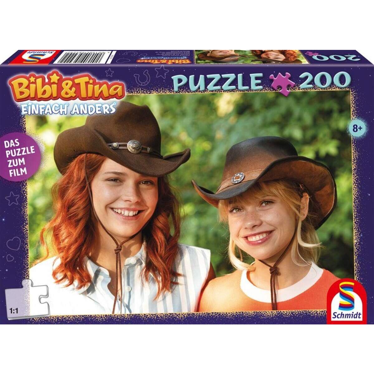 Schmidt Spiele Puzzle - Bibi & Tina Film 5, Beste Freundinnen für immer, 200 Teile