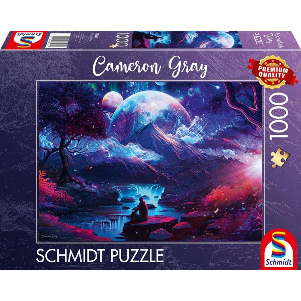 Schmidt Spiele Puzzle - Cameron Gray: Himmelsflüstern, 1000 Teile