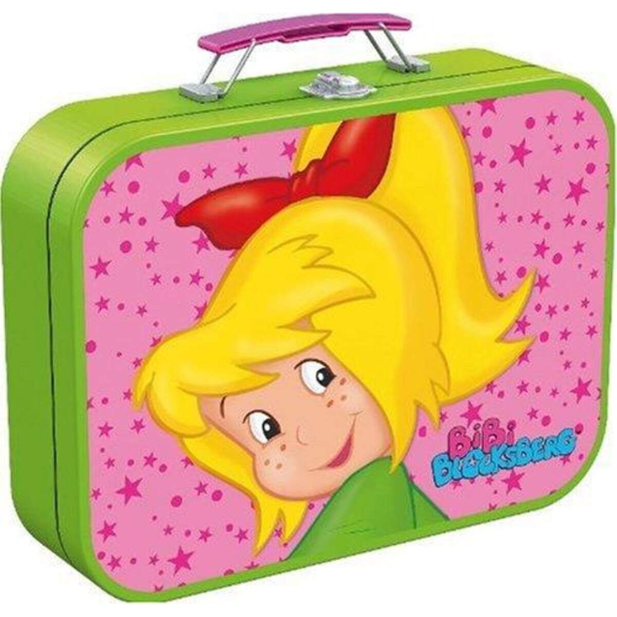 Schmidt Spiele Puzzle - Box im Metallkoffer Bibi Blocksberg, 2x60, 2x100 Teile