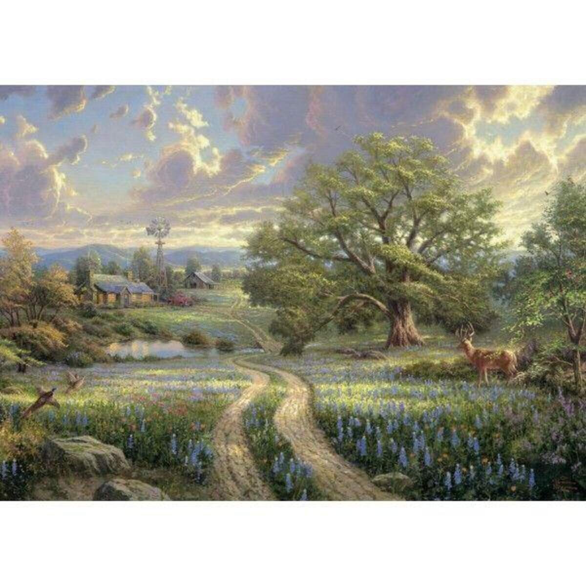 Schmidt Spiele Puzzle - Thomas Kinkade Country Living, 1000 Teile