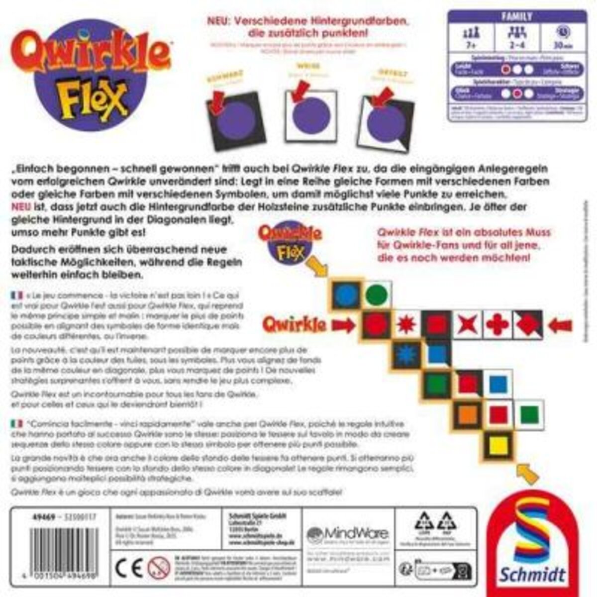 Schmidt Spiele Qwirkle Flex