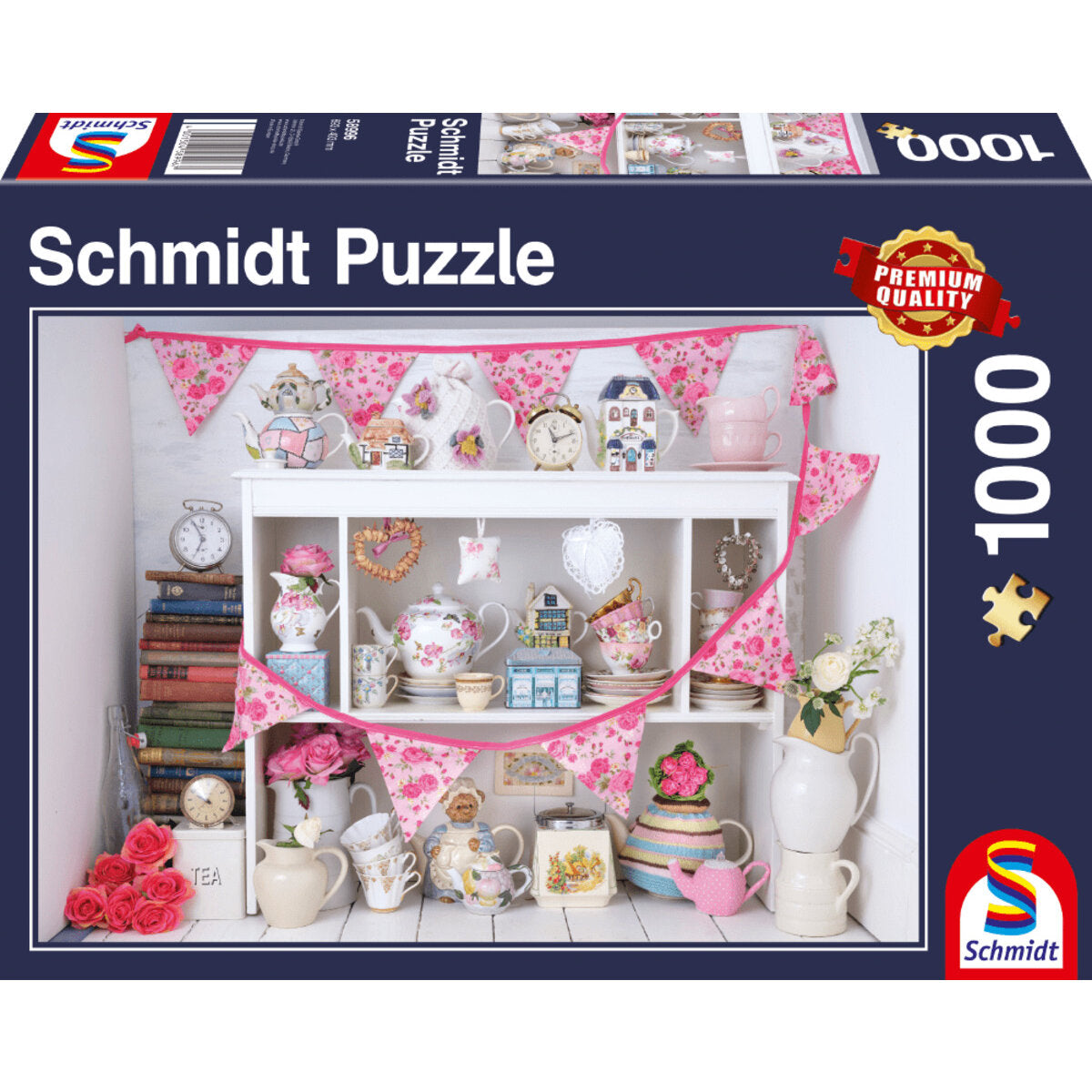 Schmidt Spiele Puzzle - Tea Time, 1.000 Teile Puzzle