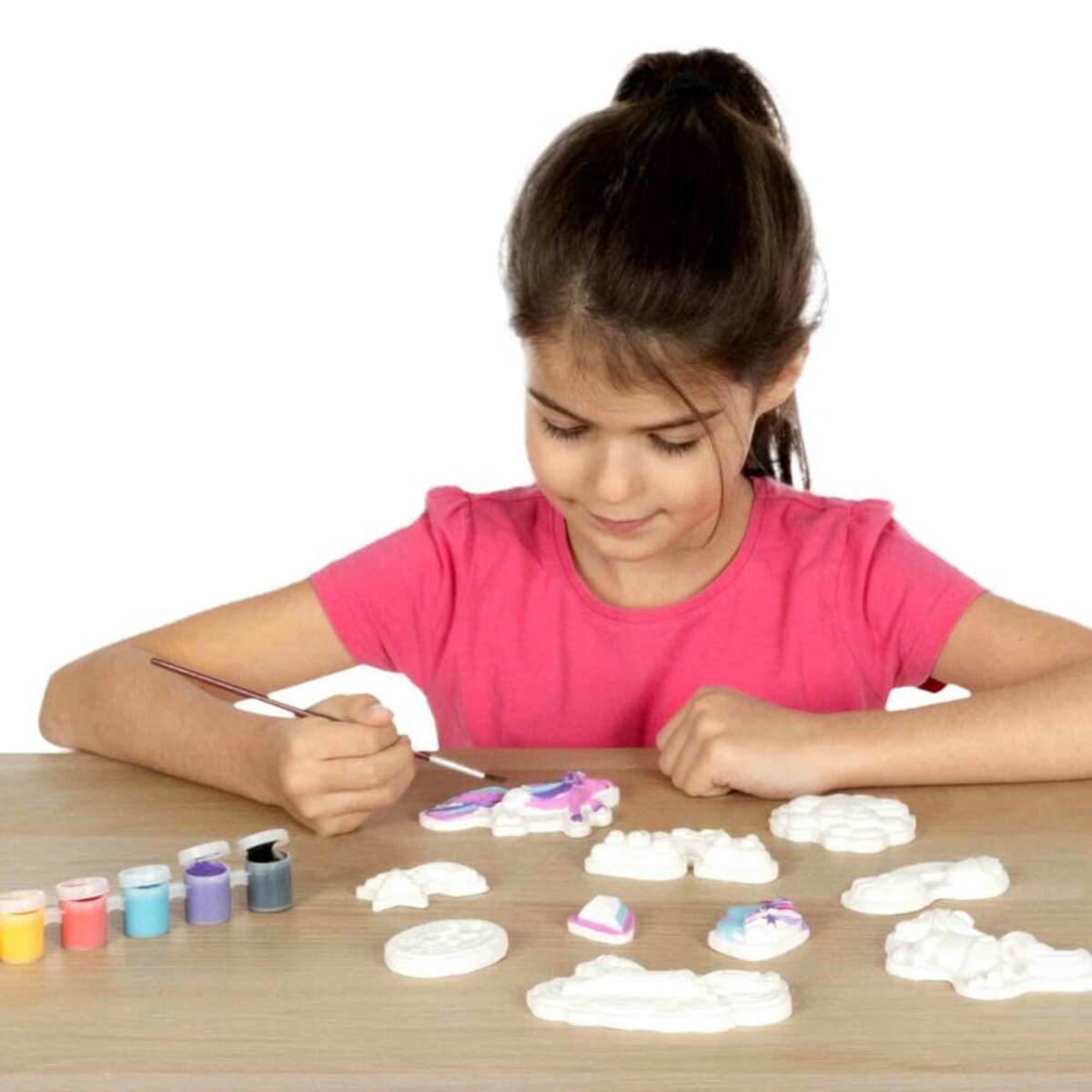 SES Creative Gießen und Anmalen Einhörner Bastelset