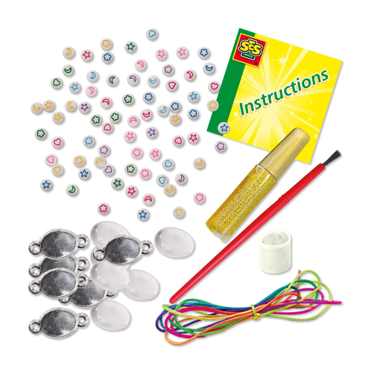 SES Creative Glow in the Dark Armbänder Galaxy