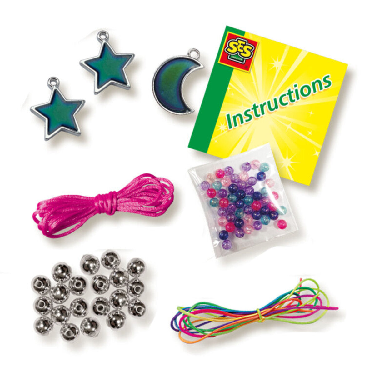 SES Creative Stimmungs-Schmuck Galaxy gestalte eigene Halsketten und Armbänder