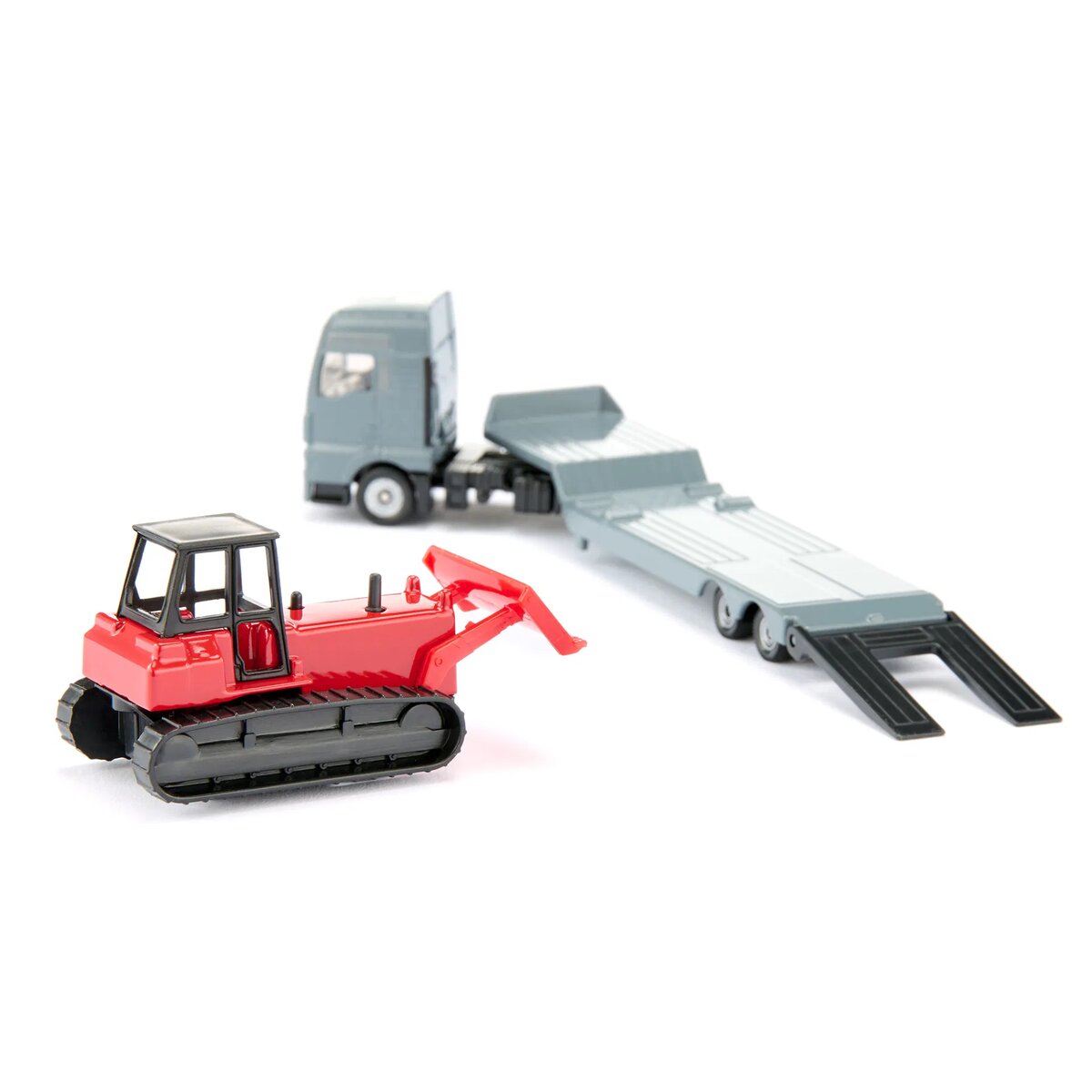 SIKU 1762 MAN Lkw mit Planierraupe