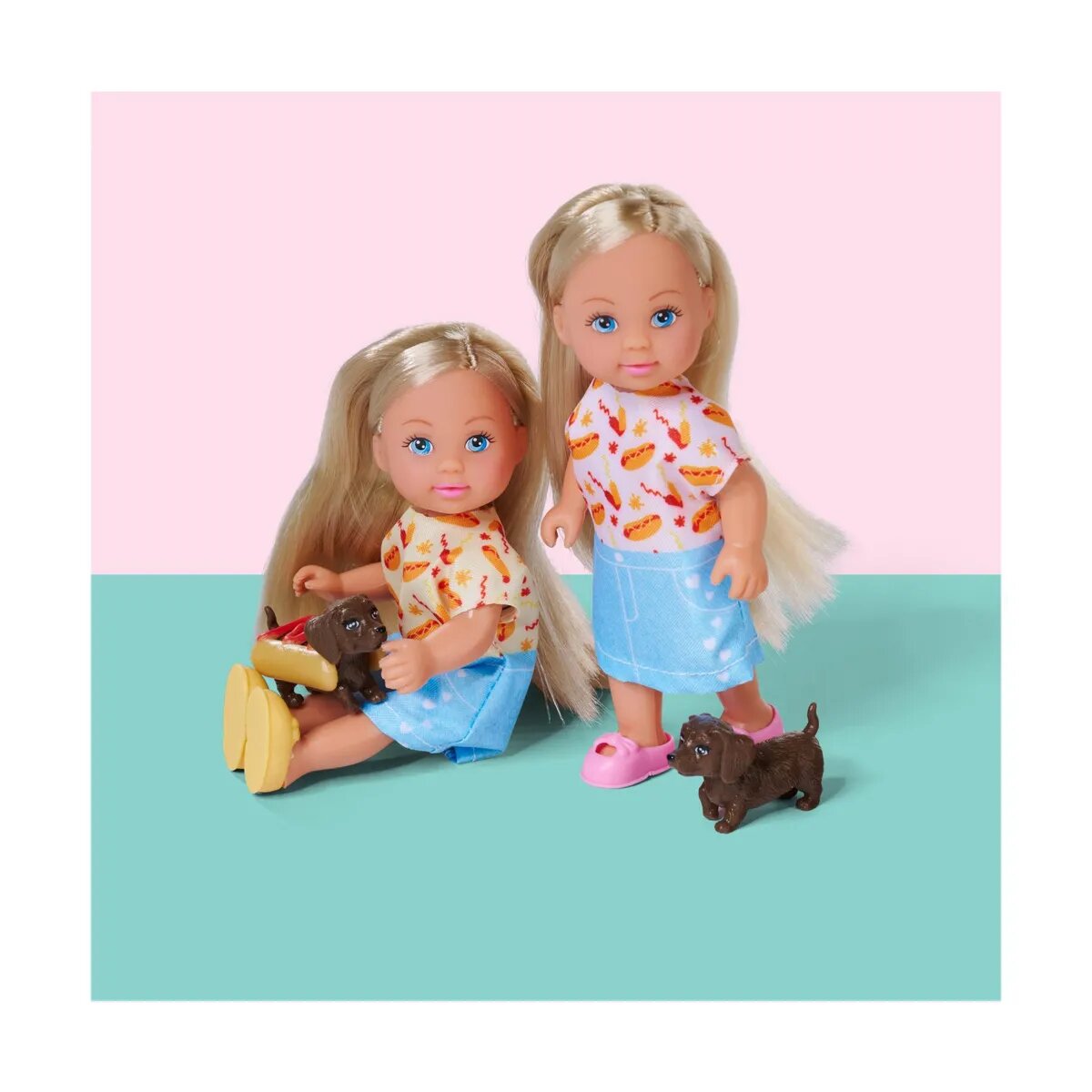 Simba Evi Love Hotdog, 2-sortiert