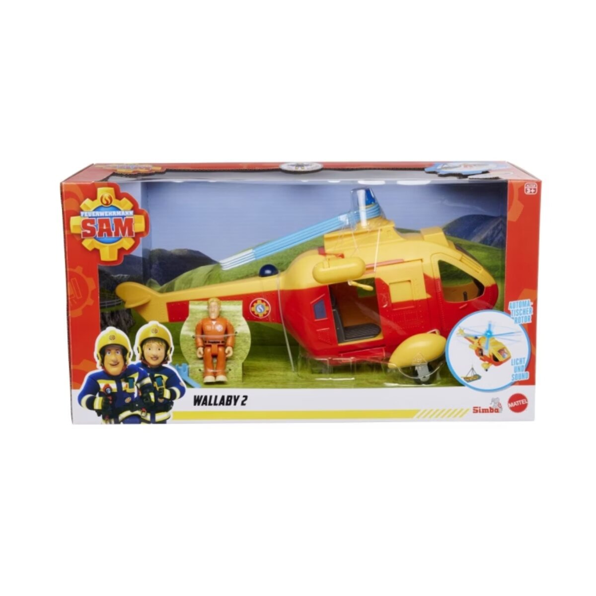 Simba Feuerwehrmann Sam Hubschrauber Wallaby II