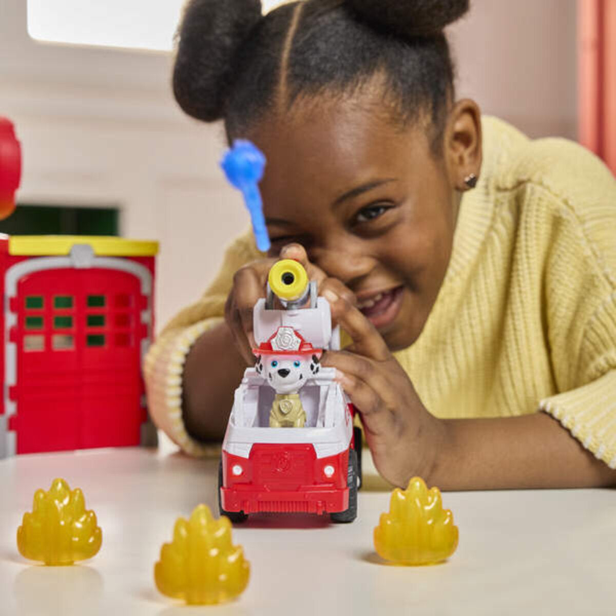 Spin Master Paw Patrol Fire Rescue DLX Feuerwehr Station