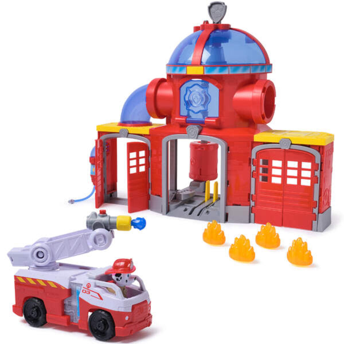 Spin Master Paw Patrol Fire Rescue DLX Feuerwehr Station