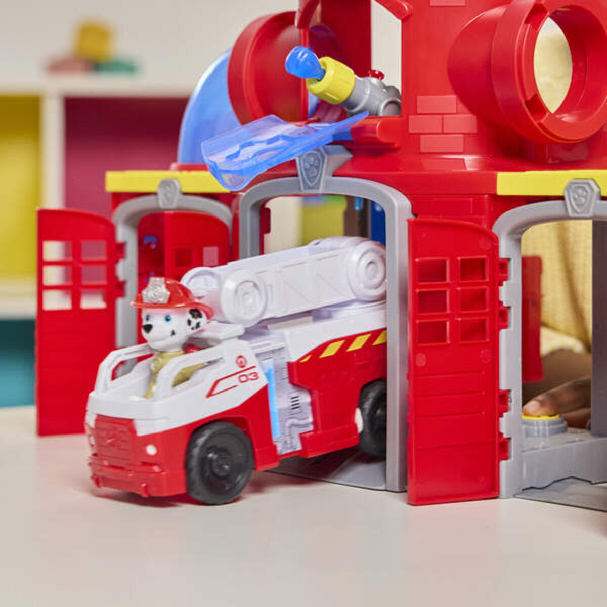Spin Master Paw Patrol Fire Rescue DLX Feuerwehr Station