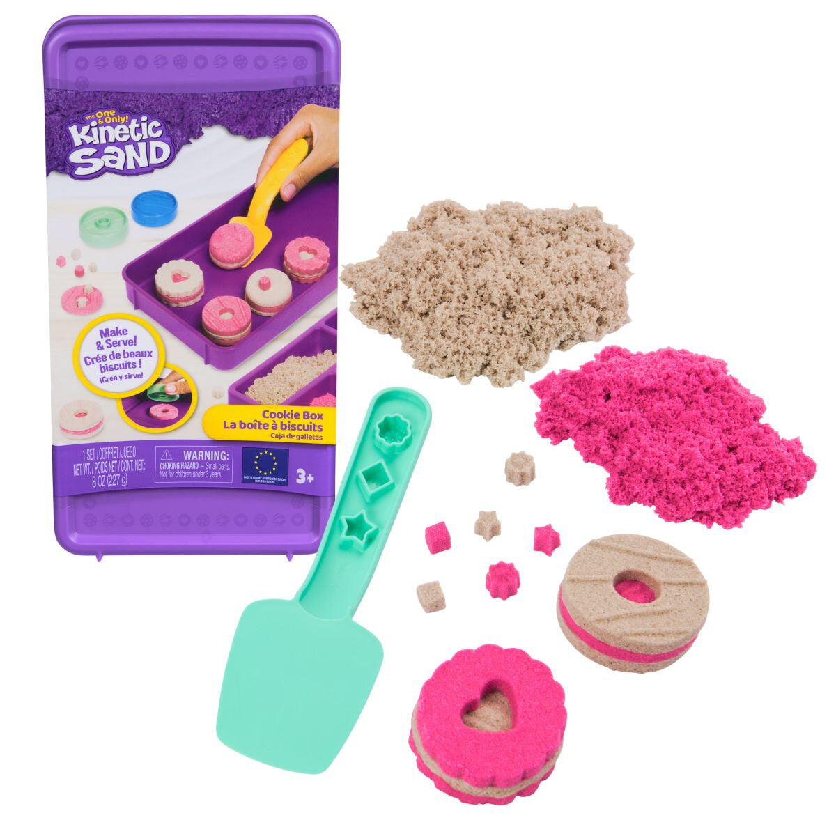 Spin Master Kinetic Sand - Cookie Box