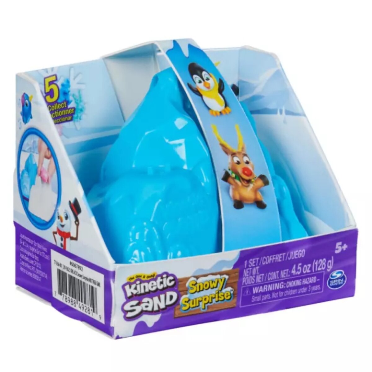 Spin Master Kinetic Sand Snowy Surprise