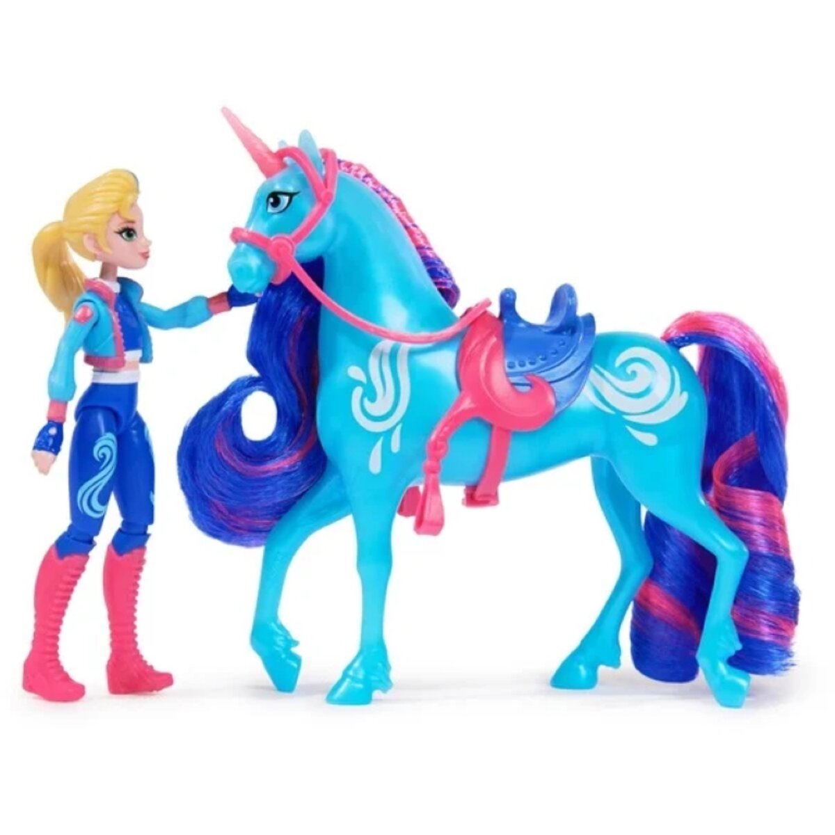 Spin Master Unicorn Academy Isabel und Einhorn River Set