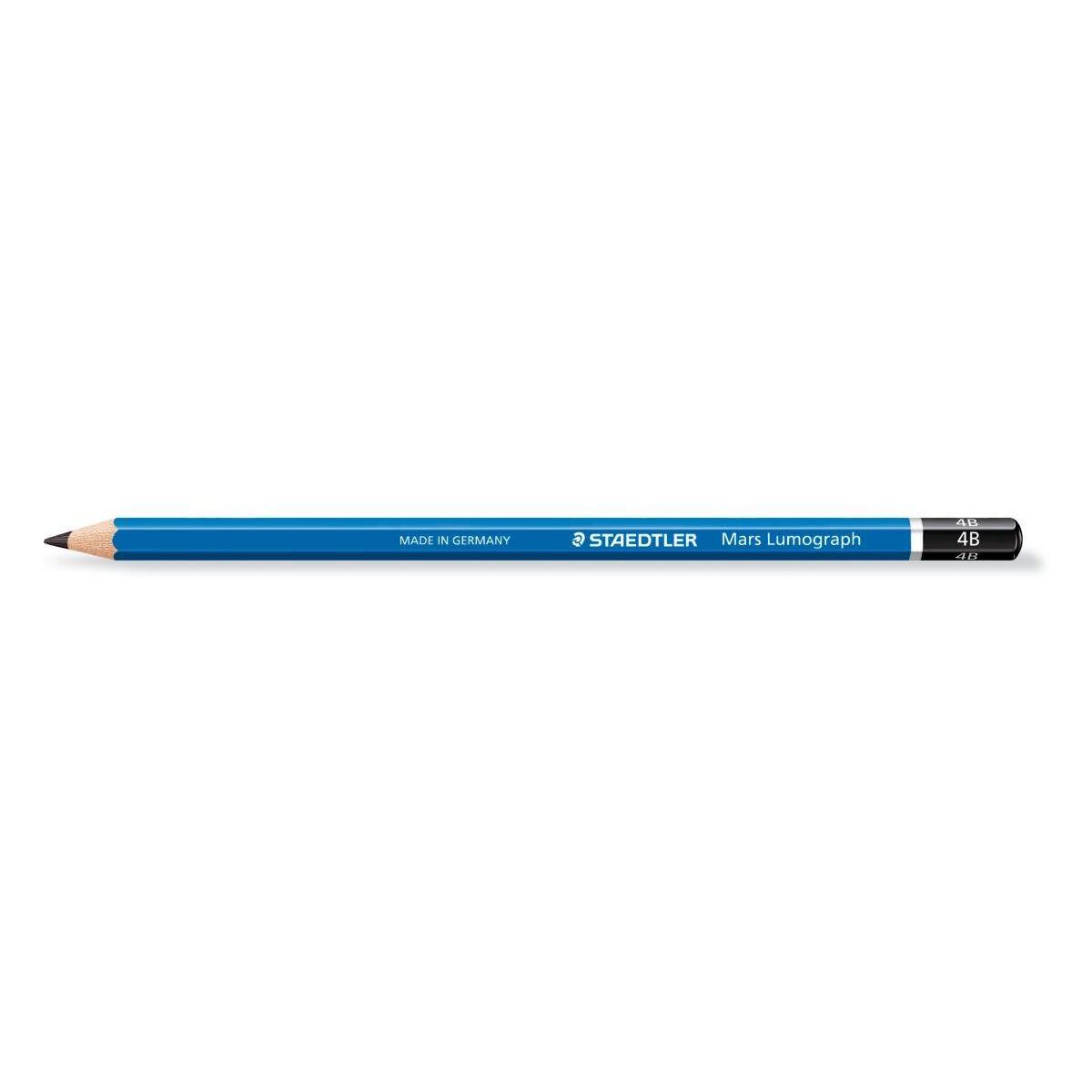 STAEDTLER® 100-4B Mars Lumograph Bleistift, Premium Qualität, Härtegrad 4B