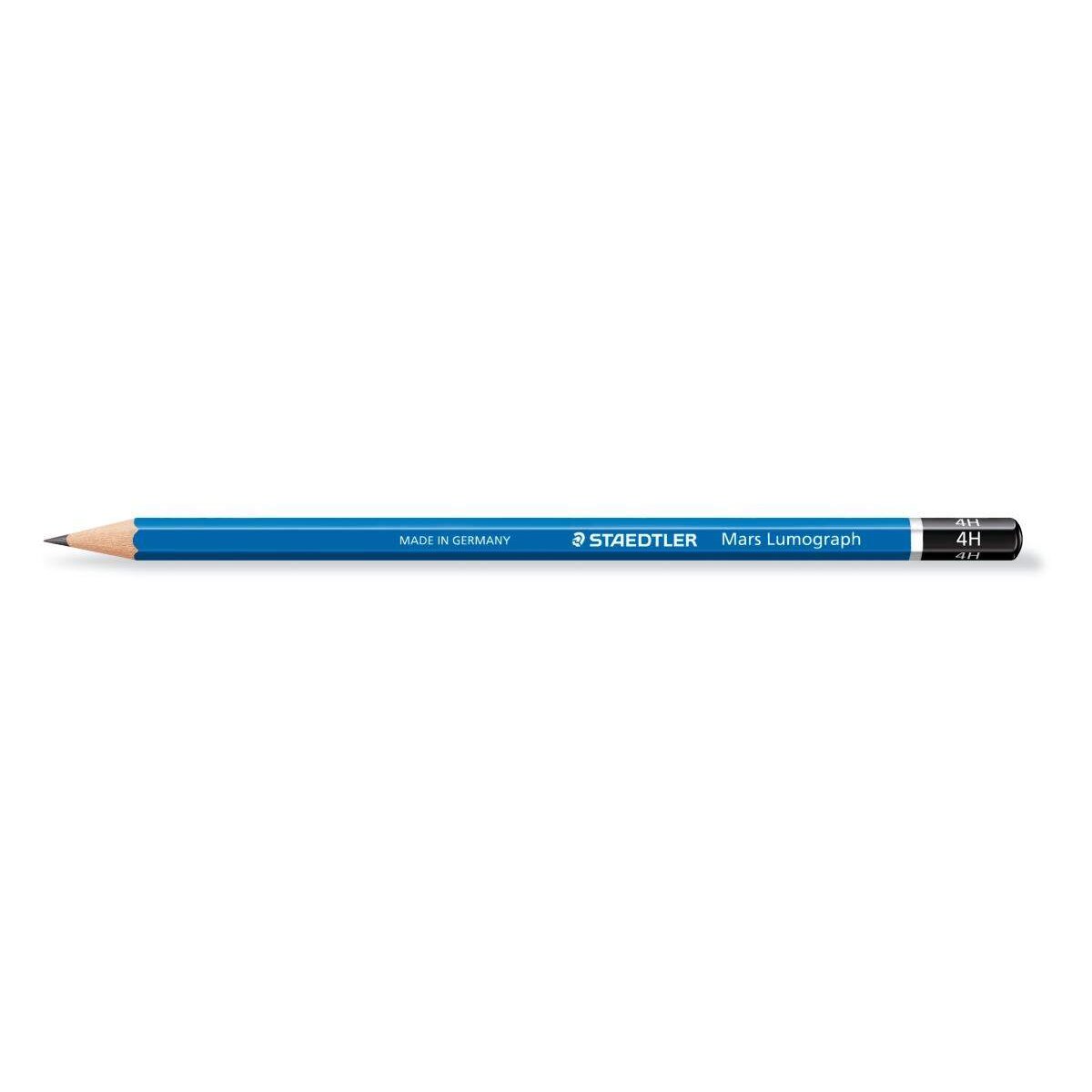 STAEDTLER® 100-4H Mars Lumograph Bleistift, Premium Qualität, Härtegrad 4H