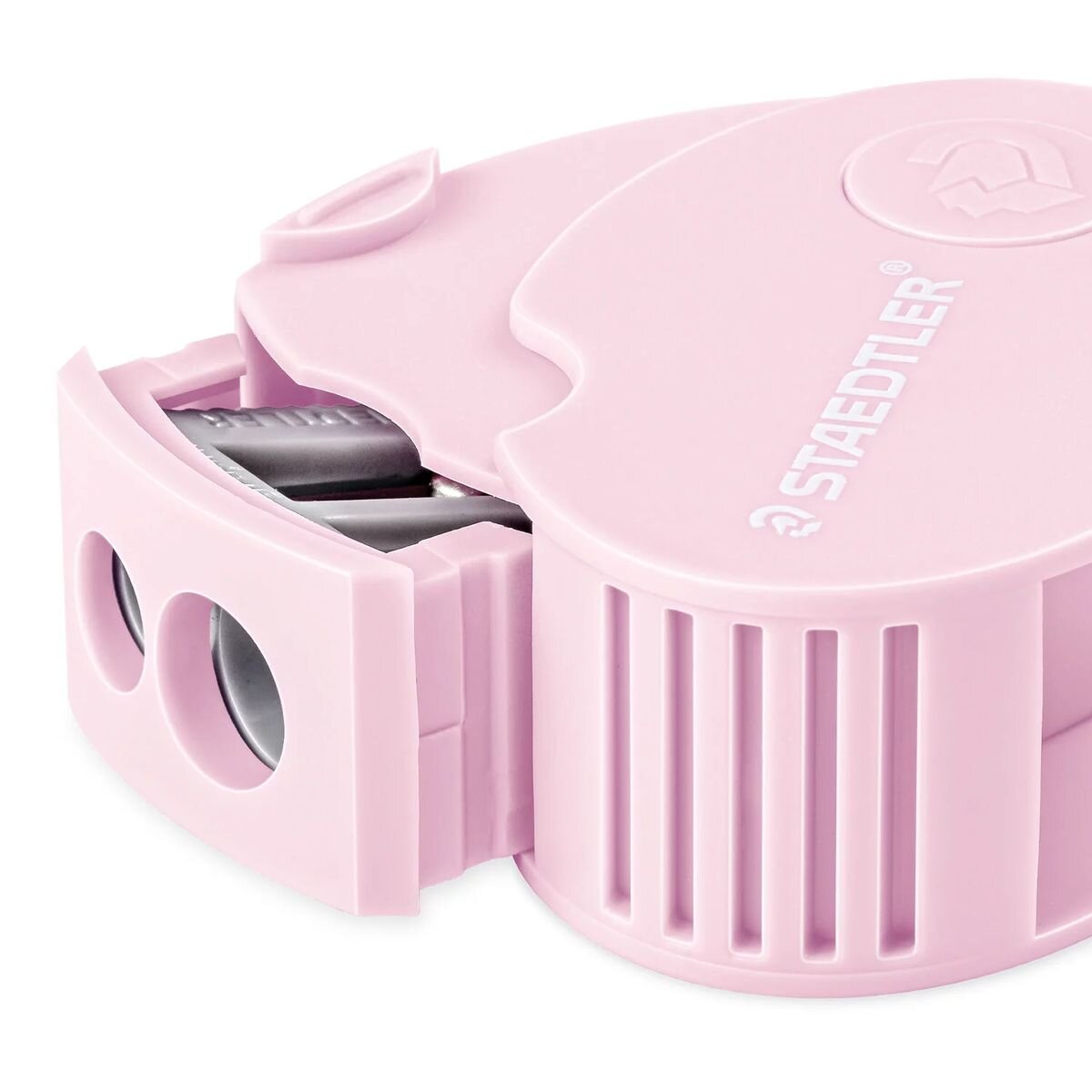 STAEDTLER® Doppelklappspitzdose Pastel Line, 1 Stück, 4-fach sortiert