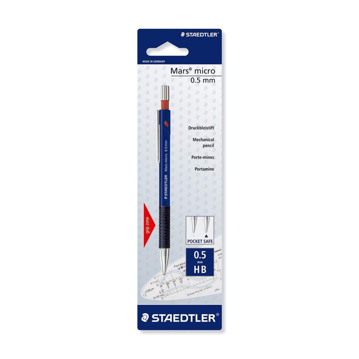 STAEDTLER® Mars® micro 775 Druckbleistift, Blisterkarte mit 1 Mars® micro, Linienbreite 0.5 mm