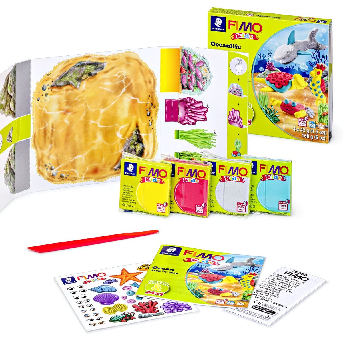 STAEDTLER® FIMO® kids Modelliermasse form&play Seaworld